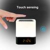 Multifunctional   Lamp Wireless   Speaker Touch Lamp Colorful LED Night Light Alarm Clock Time Display Support U Disk TF Card 3.5mm   IN