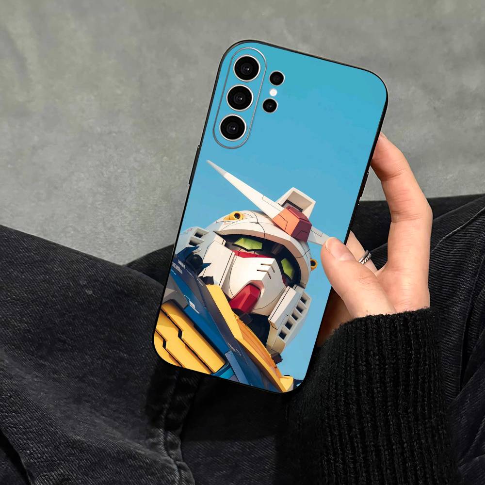 Gundam Anime  Phone Case For Samsung S25,S24,S21,S22,S23,S30,Ultra,S20,Plus,Fe,Note,10,9,5G Black Cover
