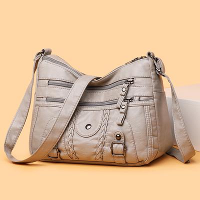 Women's Multi-Layer Large Capacity Lightweight Middle-Aged and Elderly Mother Bag Crossbody Bag