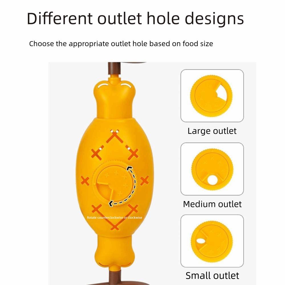 Rotating Pet Cat Dog Toy Roasted Chicken Leg Slow Feeder  Pet Educational Supplies