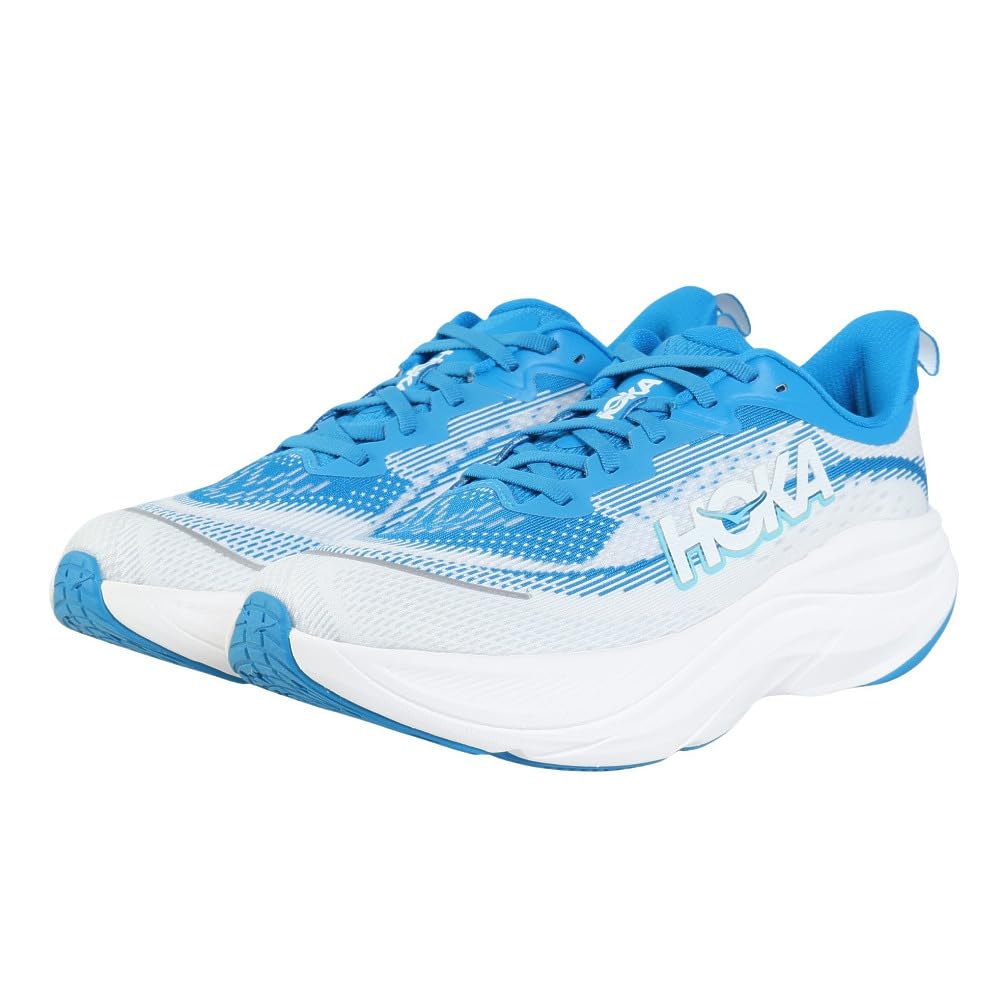 HOKA Skyflow Running Jogging x Shoes, Shoes, 1155111-HLF (Blue White/Size 26.5/Men's)