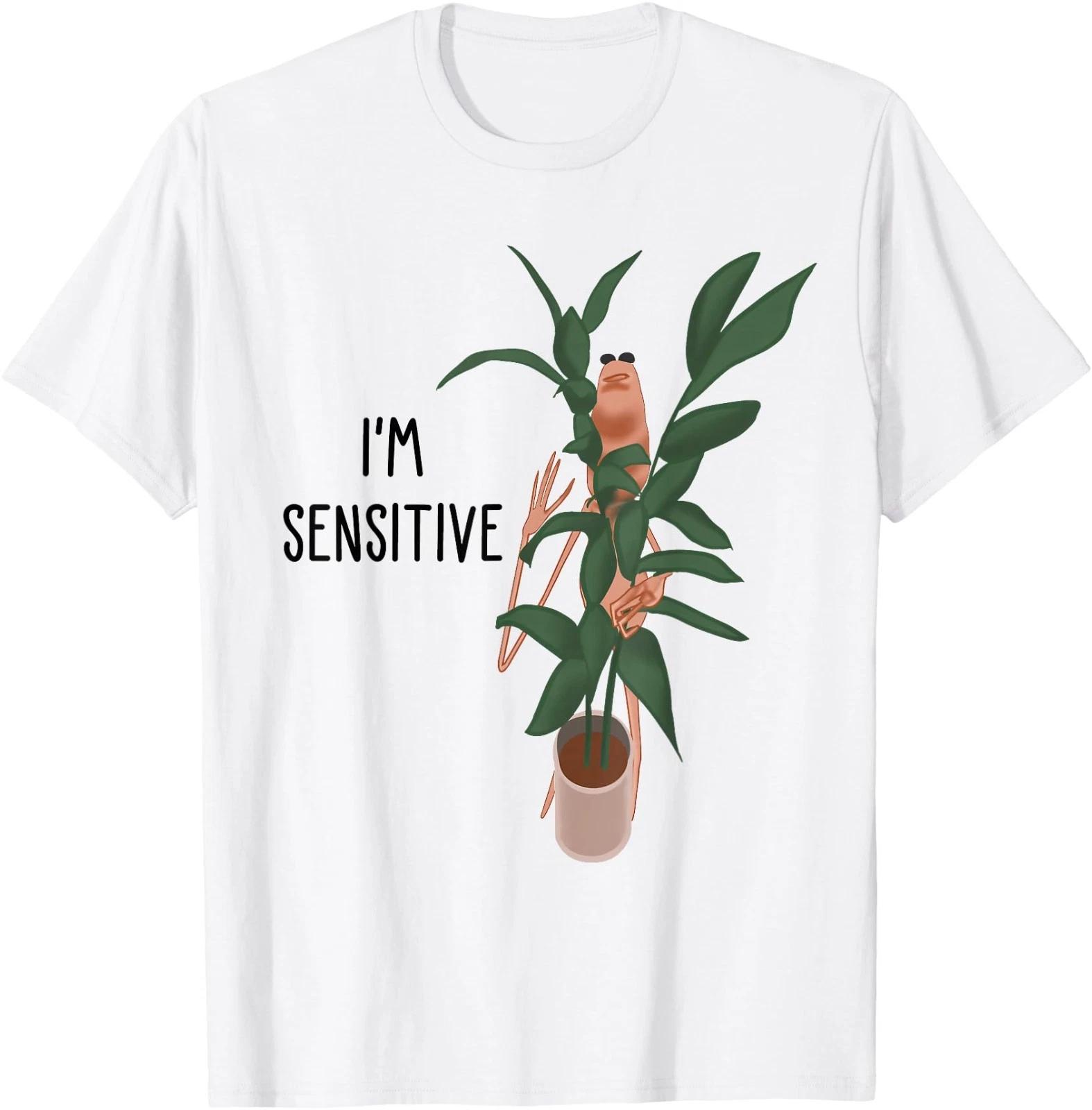 Marcus The Worm I’m Sensitive Funny Meme Brain Rot T-Shirt 3XL