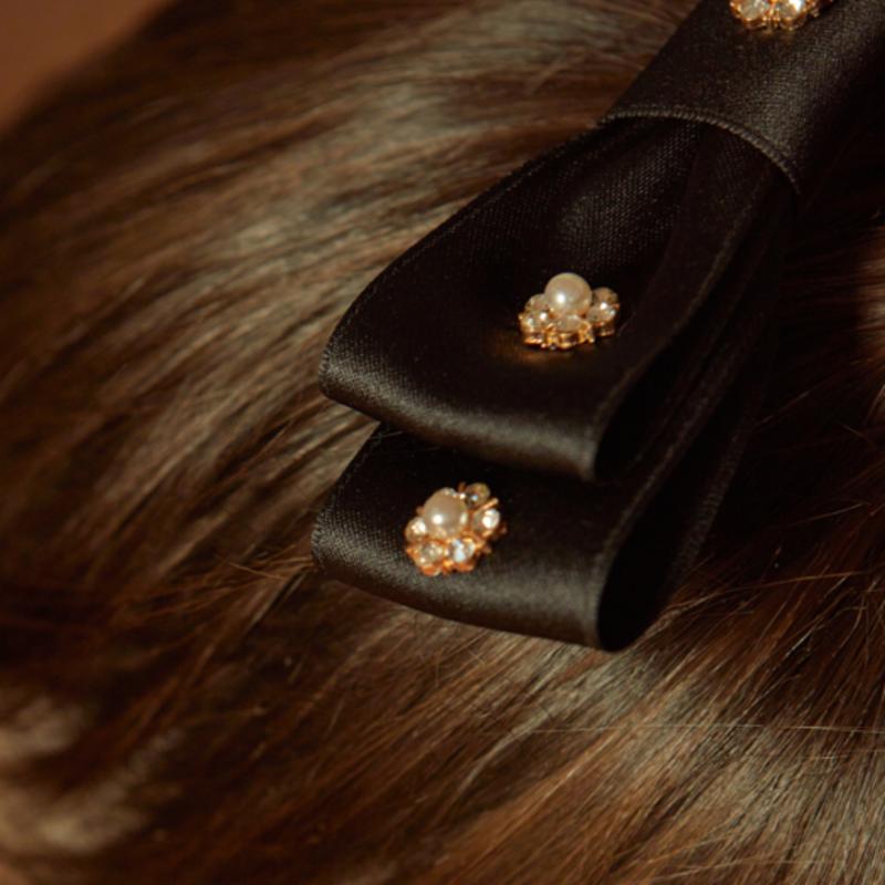 

L’OMBRILLANT Adele Fleur Ribbon Hairpin (BLACK) BLACK_FREE