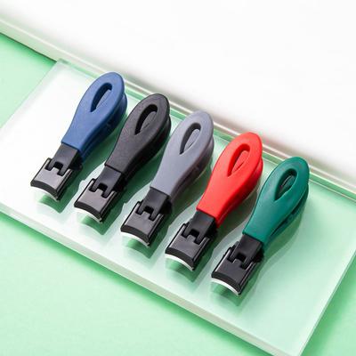 Slanted Nail Clippers Wide Jaw Opening Slanted Curved Nail Cutting Study Travel Slanted Toenail Trimmer Nail Cutter Trimmers