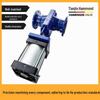Hammond GJ641X-10L Pneumatic Flange Clamp Valve: Normally Closed Rubber Hose Slurry Discharge Valve