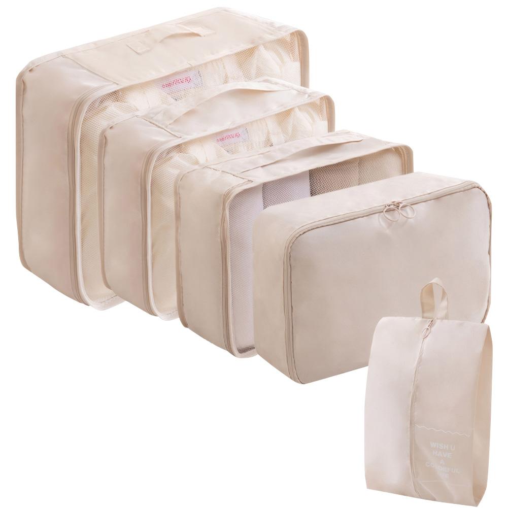 8 Pieces Set Travel Organizer Storage Bags Suitcase Organizer Bags Clothes Shoes Cosmetics Toiletries Storage Bags for Travel