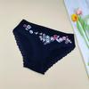 6 Pieces Floral Printed Women's Plus Size Cotton Underwear Comfortable Ladies Soft Briefs Breathable Mother Panties