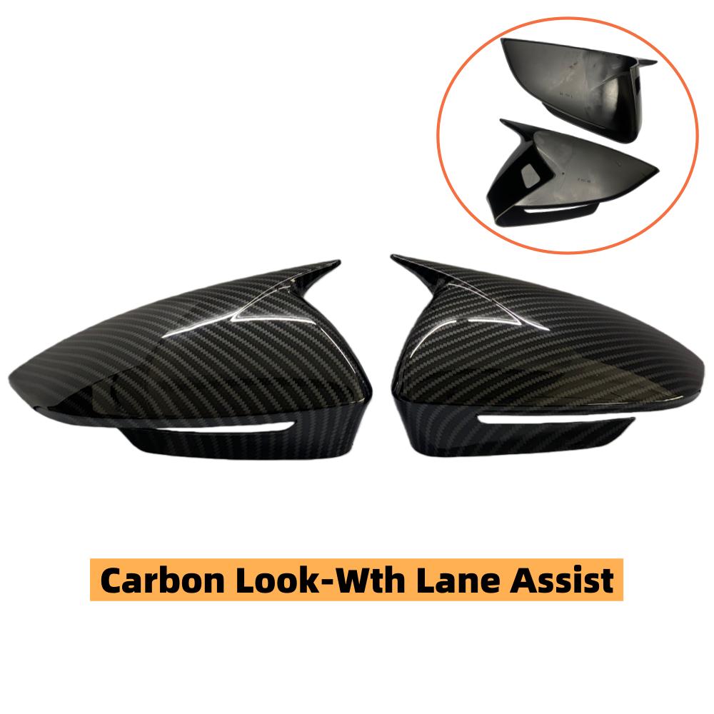 For LHD Volkswagen VW Tiguan MK3 2025 2026 M Rearview Mirror Cover Side Reversing Rear View Mirror Trim Caps