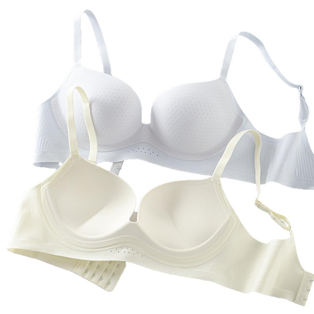 Underwear small breasts gather and show large simplicity, no steel ring adjustment upper support, no steel ring anti-sagging one-piece bra cover
