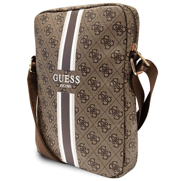 Guess Torba Gutb10P4Rpsw 10Brązowy/Brwon 4G Stripes Tablet Bag