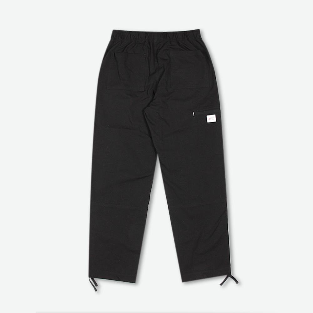 Wieoldeuwoldeu Camouflage Work Pants Black