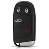 Jingyuqin For Jeep Grand Cherokee Dodge Ram 1500 Journey Charger Dart Challenger Durango Chrysler 300 Remote Key Shell 2/3/4/5Bt