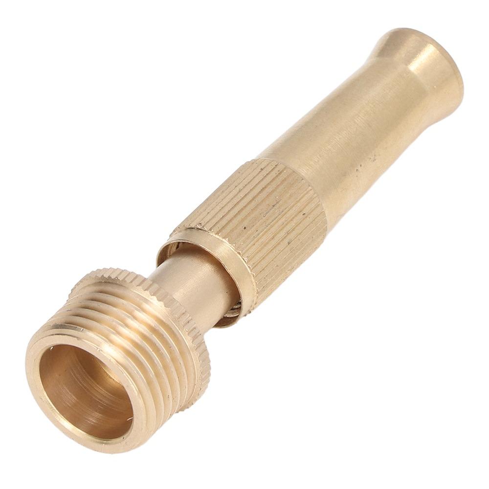 2PCS Copper Jet Nozzle 20mm Outer Diameter Hose Nozzle Garden Hose Nozzle Attachment  Patio Cleaning