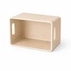 Beige Organizer Container with Holders for Small Items, Cables, Office