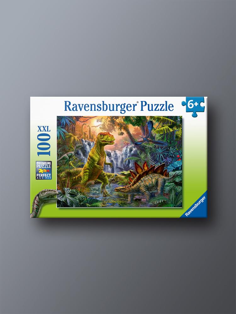 Dinosaur Oasis XXL 100 Piece Ravensburger Age 6+ Puzzle