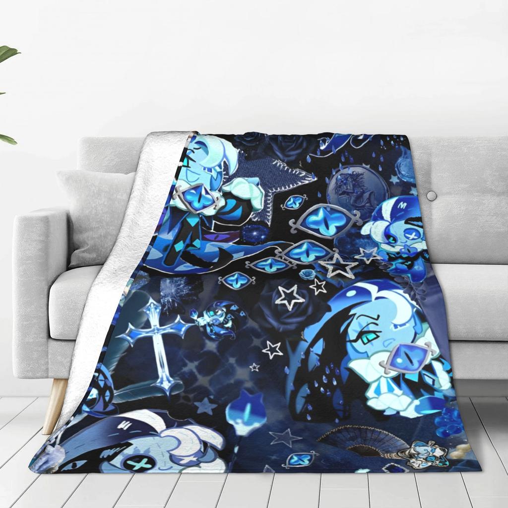 Shadow Milk Coolie cookie run kingdomed Game Blanket Super Soft Warm  Throw Blankets for Couch 50x60 Inch Multi-size Bedspread