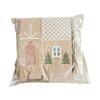 25/50/100pcs New Christmas Candy Packing Box House-shaped Kraft Paper Gift Bags Twine Closure Present Bag for Party Favors