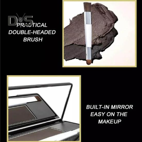 8G Hairline Cream with Mirror Brush Waterproof Sweat-proof Root Touch Up Hair Powder Men Women Instantly Thin Hair Eyebrow Beard Line Coverage