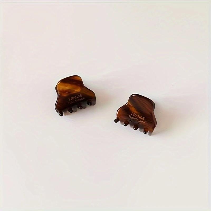 Mini Acetate Hair Claw Cute Small Size Hair Clamps Grab Elegant Side Pin Hairpin Hair Clips Women Hair Accessories