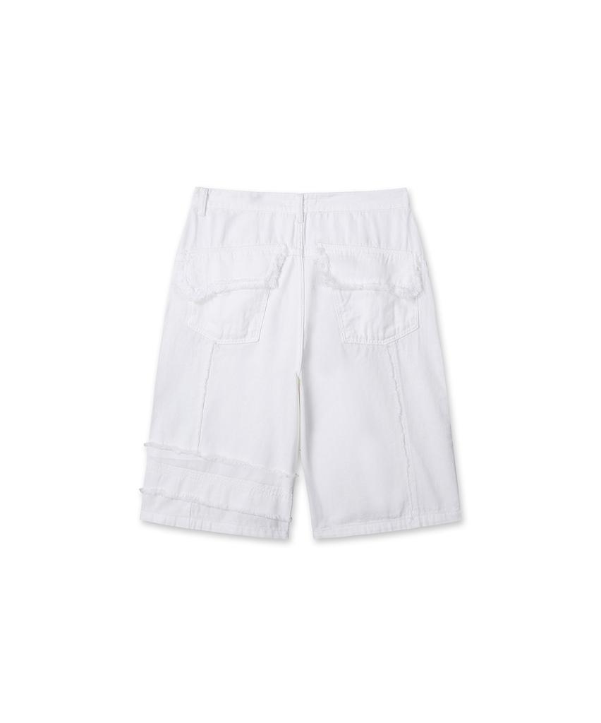 9999ARCHIVE Cut-Out Vintage Bermuda Pants