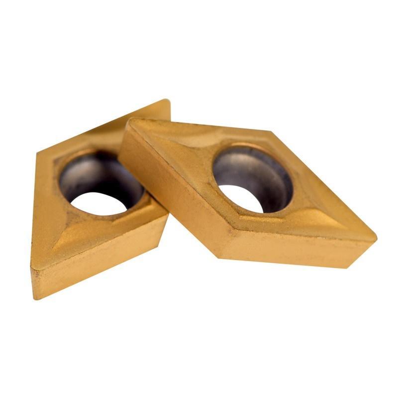 10 Inserts En Carbure DCMT070204 Pour Tournage - Qualité Professionnelle YBC251