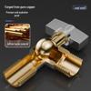 MDNG All-Copper High-Flow Ball Core Angle Valve for Water Heaters
