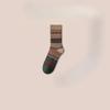 Ethnic-style Women's Midsize Socks, Women's Cotton Socks, Fashionable Long Socks for Autumn and Winter, Versatile Long Stockings