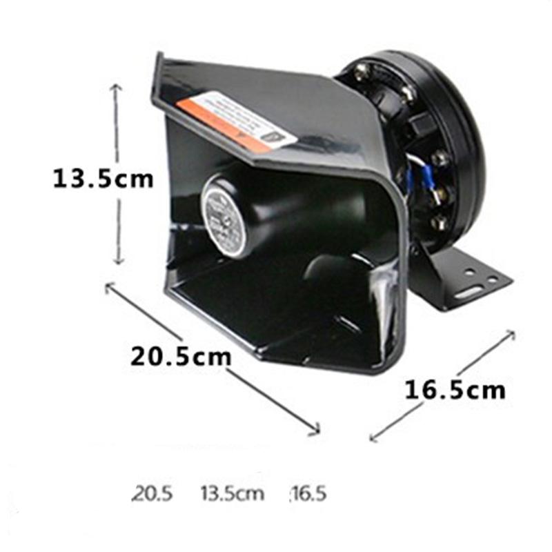 

200W car horn alarm, rescue engineering, fire truck unit department special vehicle mounted siren, road horn, wired loudspeaker