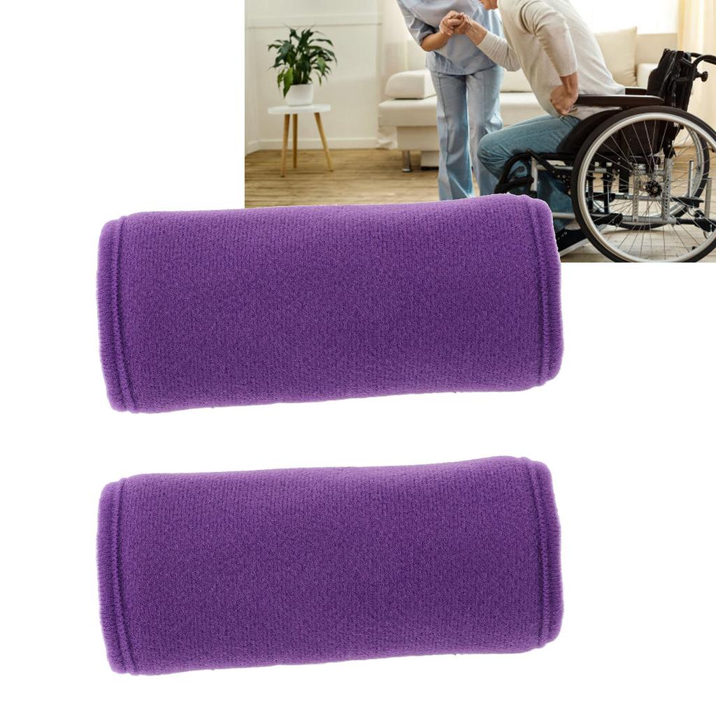 2pcs Walker Handle Pads Anti Slip Comfort Cushion Wheelchair Armrest Covers for Wheelchair Walker Crutch Accessories