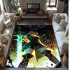 Zelda Crystal Velvet Rug, Soft Anti‑Slip Crystal Velvet Carpet for Living Room Bedroom Home Decor