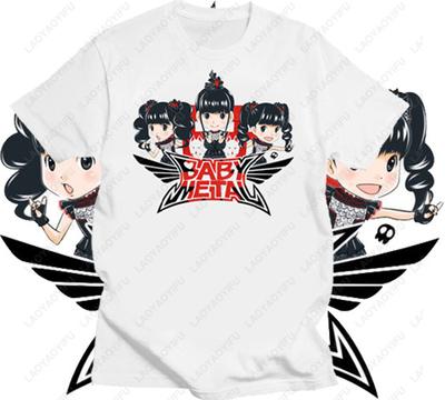 New Arrival Japan Babymetal T Shirt Women Men Trendy Top Girl Boy Streetwear Harajuku Funny Clothing Hipster Cotton Casual Tops