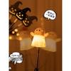 Halloween Pumpkin Lantern Hand-Crank Light-Up Stick for Kids - Festive Decoration and Gift