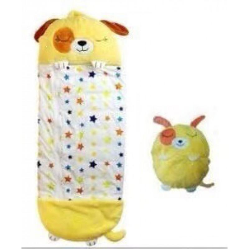 Kids Foldable Anti-Kick Sleep Bag Cartoon Animal Nap Blanket Pillow