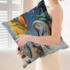 Art Rene Magritte Painter Pillow Cushion Cover Pillowcase Living Room Sofa Home Decor Customized