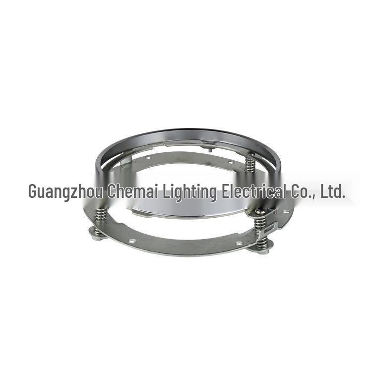 7" Round Headlight Bracket for Harley Motorcycles & Wranglers