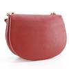 DELVAUX Mutan Shoulder Bag Outlet Red Calfskin Women Used