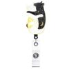 360 Rotating Cat Badge Reel Alligator Clip Retractable Badge Reel ID Card Holder  Keychains Lanyard