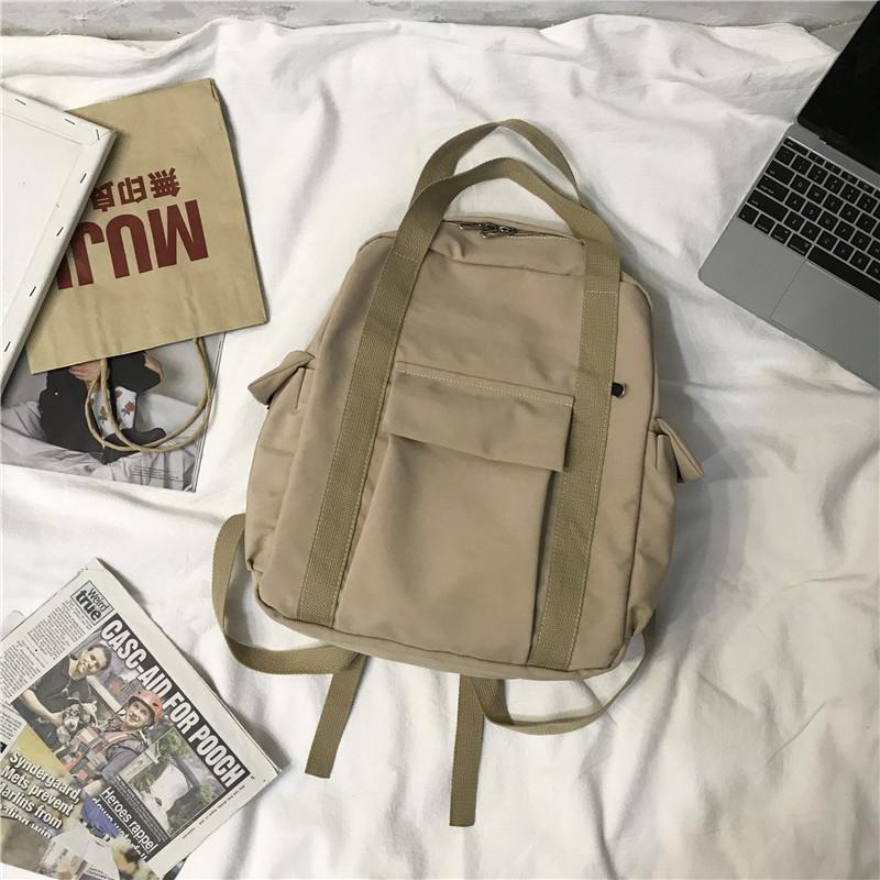 Schoolbag Backpack Boys Light Large Capacity Travel Backpack Fashion Trend Leisure Backpack College Student Campus School Bag Women