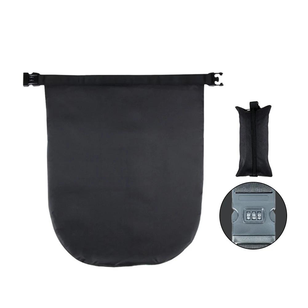1pc Motorbike Helmet Bag Combination Lock Anti-Theft Luggage Storage Bag Rider Portable Travel Motorcycle Equipments Bag