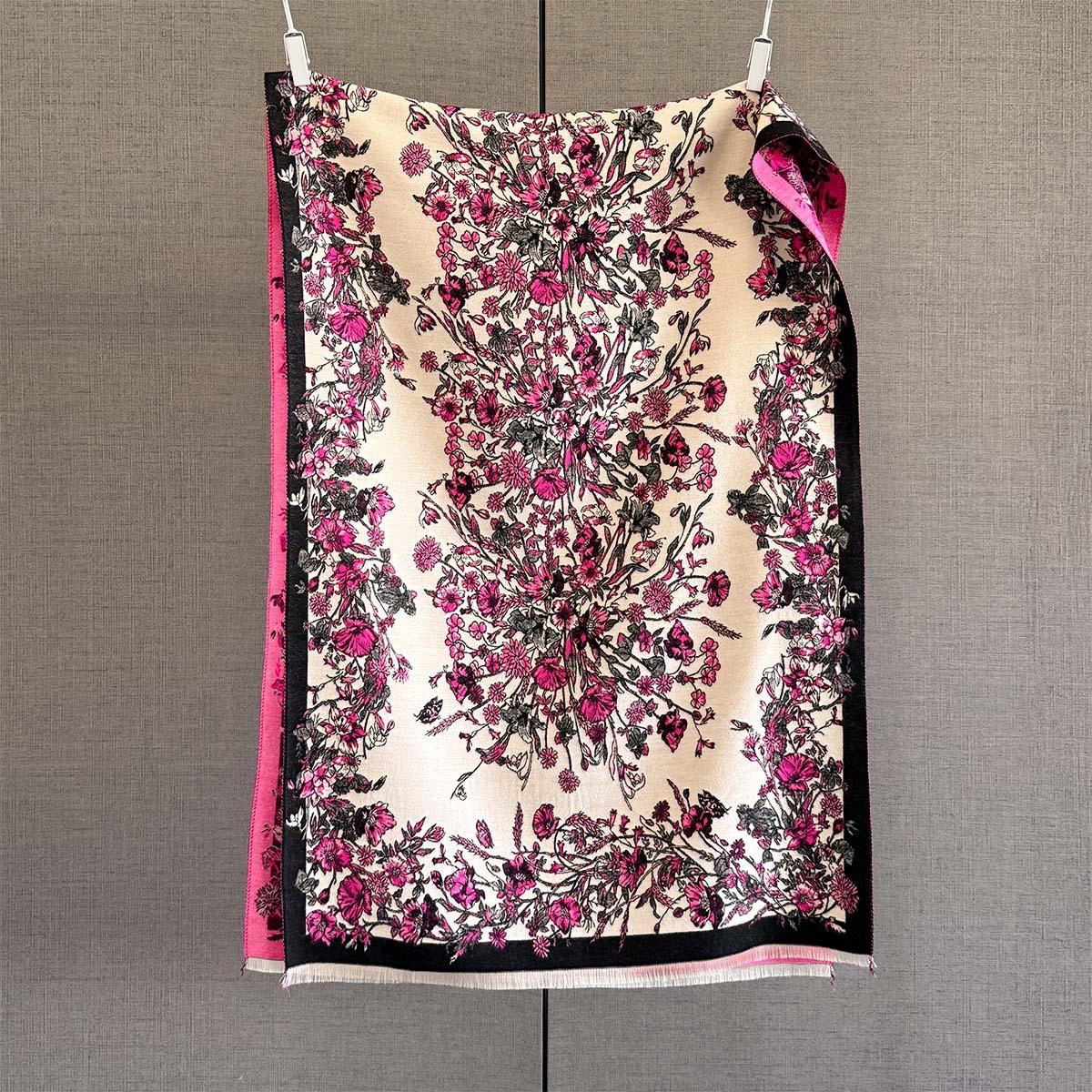 

Женский шарф осень-зима новый ретро имитация кашемира шаль верхняя одежда украшение высококачественный теплый шарф 65*192cm