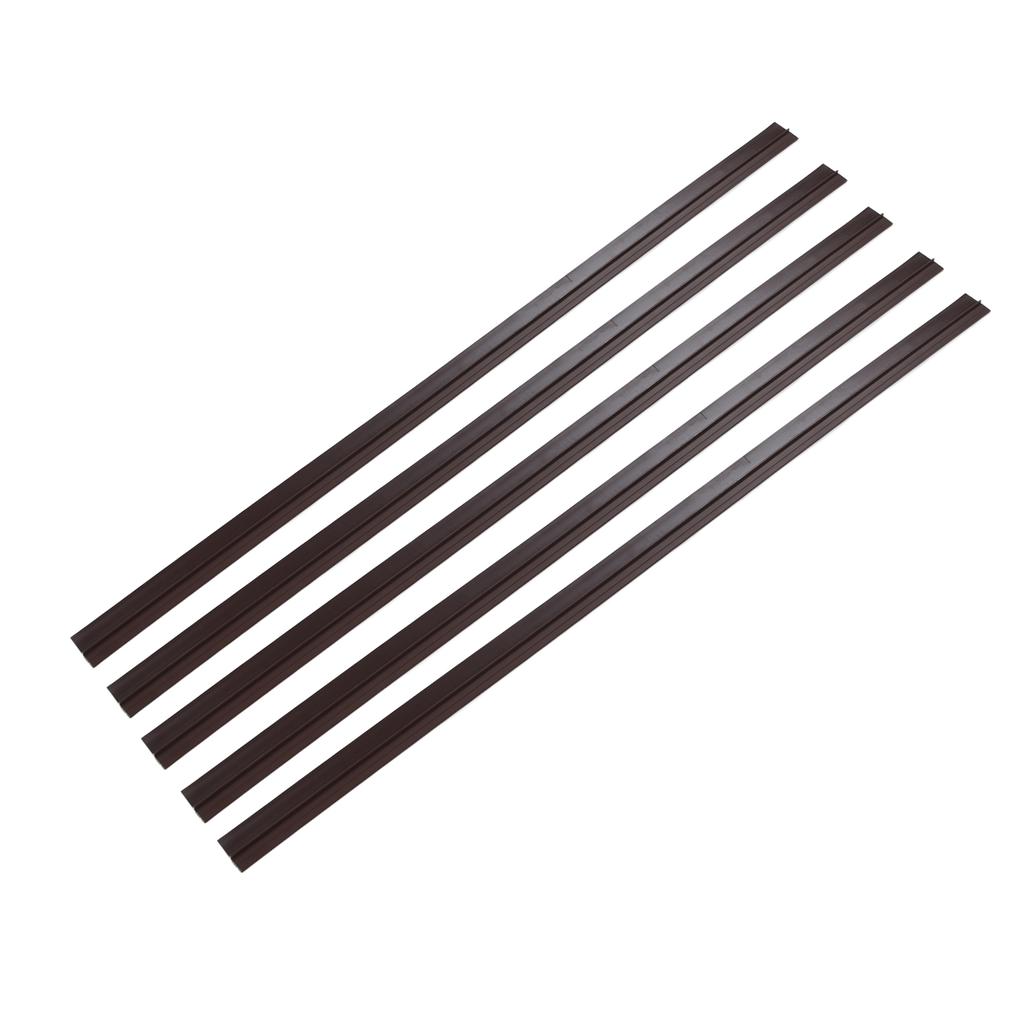 5Pcs Door Soundproofing Tape Waterproof Soundproof 5 Meters Practical Under Door Sealing Strip for Home Hotels