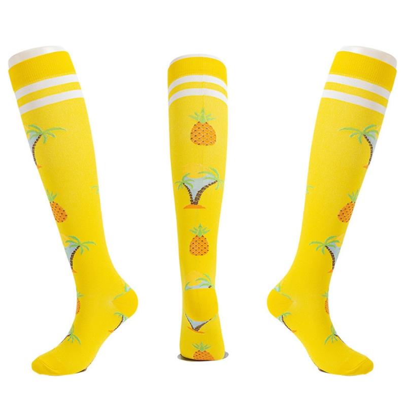 5 Pairs Pain Relief Socks Knee High Socks Compression Tube Stockings Edema Diabetes Socks Varicose Veins Socks for Women
