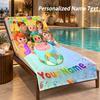 Cocomelon Custom Name Beach Towel Large Soft Towel for Indoor Bathroom Outdoor Beach