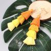 Ear Stud Silk Fabric Gradient Long Tassel Earrings Dangle Drop Earrings Multilayer Drop Bohemian