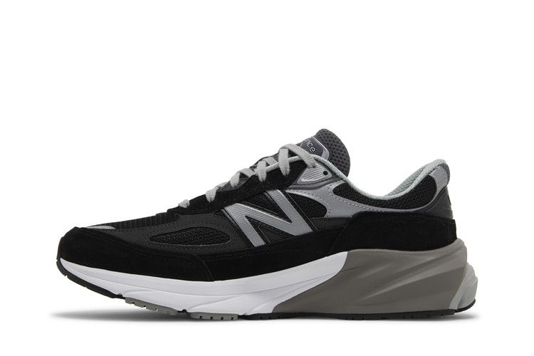Men's Sneakers New Balance 990v6 MiUSA Black Grey White Black/White