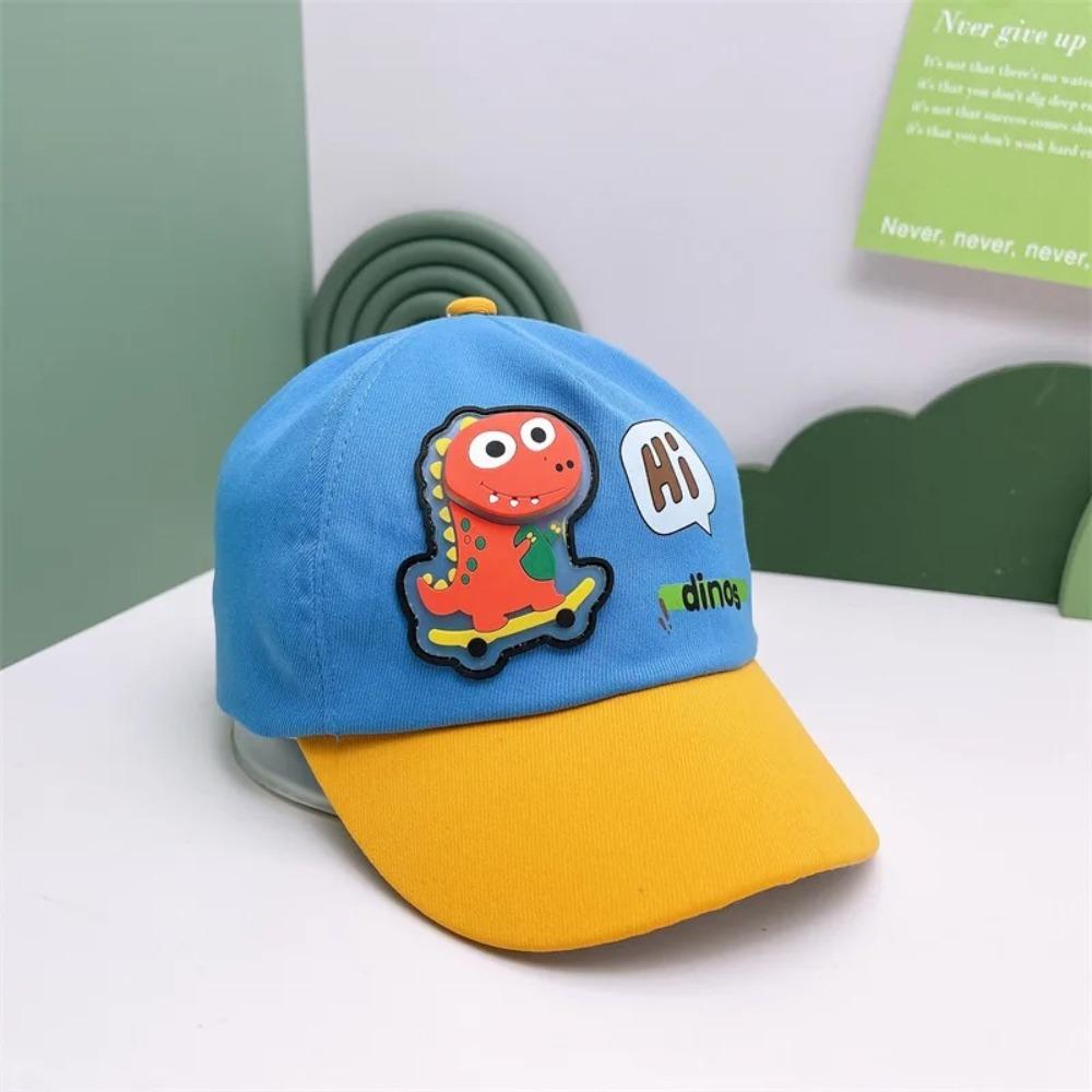 Cotton Kids Baseball Cap Adjustable Size Baby Sun Hat Cartoon Children Baseball Cap  Sun Protection