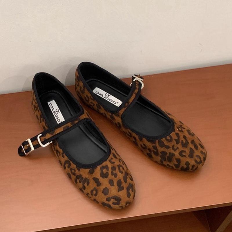 Fashion SUOJIALUN 2025 Autumn New Brand Women Flat Shoes Fashion Round Toe Shallow Ladies Mary Jane Shoes Soft Flat Heel Boat Shoes