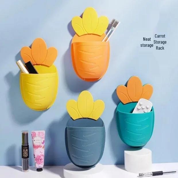 

Newcomer Exclusive: Carrot Silicone Bathroom Storage Rack