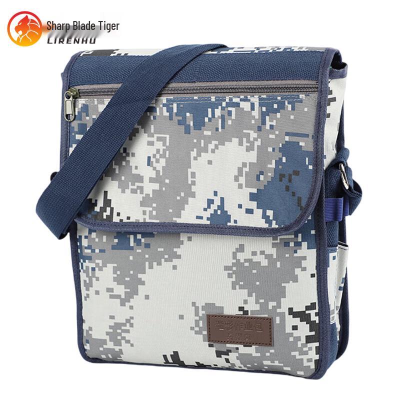 Сумка-мессенджер с острым лезвием и городским камуфляжем  Тигр