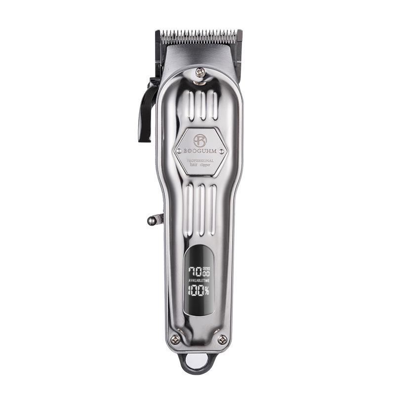 Professional Full Metal Rechargeable Electric Hair Clipper Set for Hairdressing and Shaving